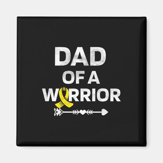 Manar Pappa i ett barn som tillhör Warrior Dipg-me Magnet (Framsidan)