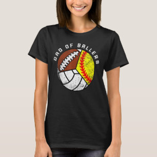 Manar Pappa i fotbollsmatchen Ballers Softball Vol T Shirt