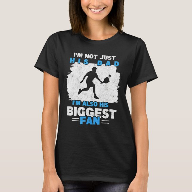 Manar Pappa i Pickleball Player Boy Far Pickl T Shirt (Framsida)