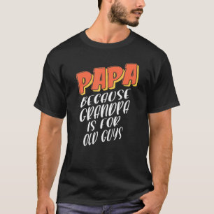 Manar Pappa Idea for Proud Pappor Stepfathers Papp T Shirt