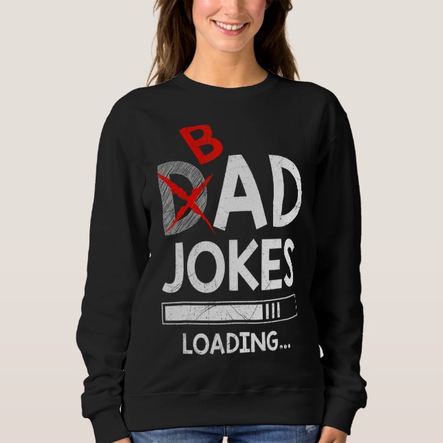 Manar Pappa Joke Bad Joke Loading Pappa Jokes T Shirt (Framsida)
