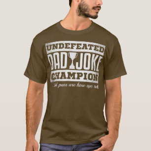 Manar Pappa Joke Champion lustig fars dag-gåva, b T Shirt