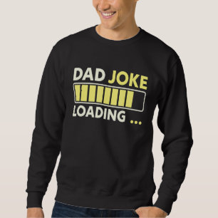 Manar Pappa Joke Loading Fars dag Pappa Humor Papp Lång Ärmad Tröja
