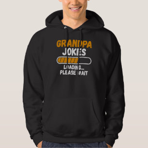 Manar Pappa Joke Loading Roligt Humor Fars dag Hoodie