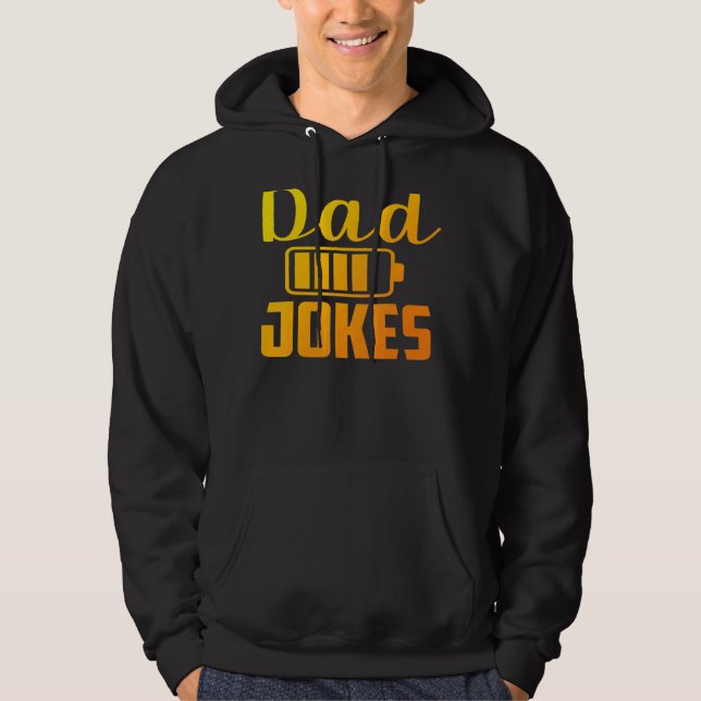 Manar Pappa Jokes Hoodie (Framsida)