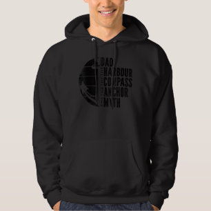 Manar pappa kapten Myth Fars dag Skipper Ancho Hoodie