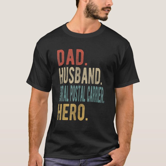 Manar Pappa Make Landsbygdssändare i Hero T Shirt (Framsida)