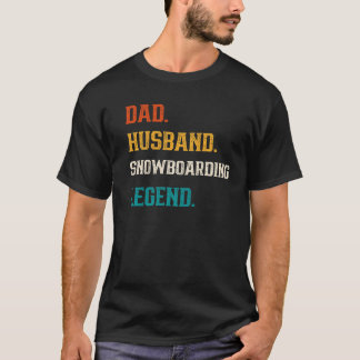 Manar Pappa Make Snowboarding Legend Snowboarder T Shirt