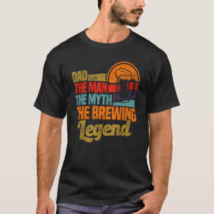Manar Pappa människan, myten om den breda, förklar T Shirt