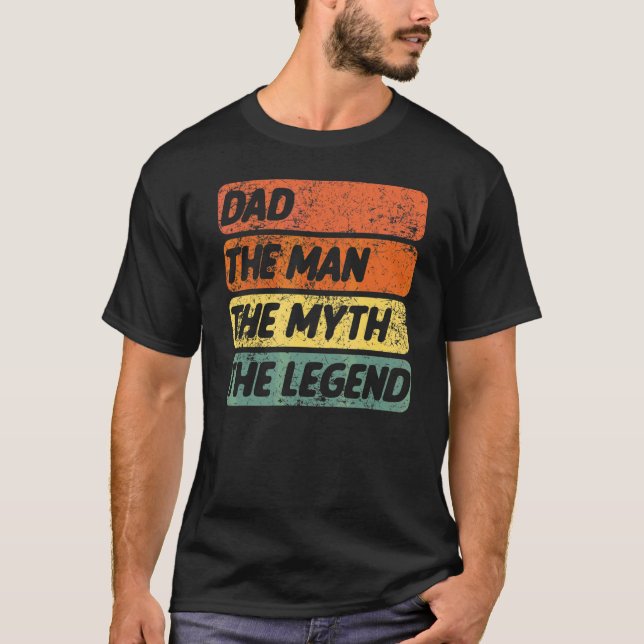 Manar Pappa människan, myten om det förklarande Fa T Shirt (Framsida)