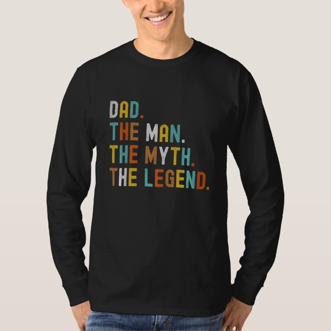 Manar Pappa människan, myten om det förklarande Fa T Shirt (Framsida)