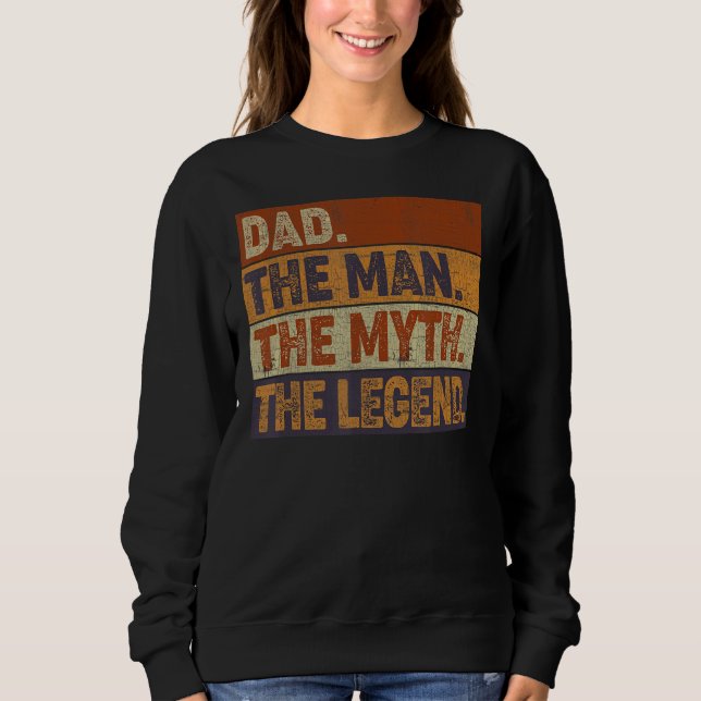 Manar Pappa människan, myten om Far D T Shirt (Framsida)