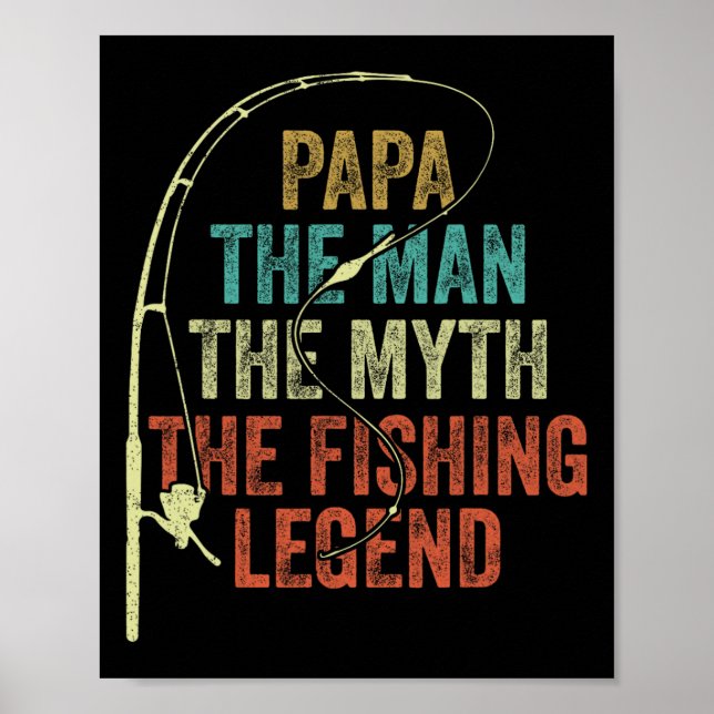 Manar Pappa människan myten om fiskeledningen byb Poster (Framsidan)