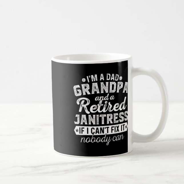 Manar Pappa morfar och pensionerad Janitress Chris Kaffemugg (Höger)