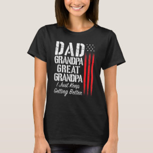 Manar Pappa morfar Underbar morfar jag bara Behåll T Shirt