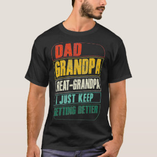 Manar Pappa morfar Underbar morfar jag bara Behåll T Shirt