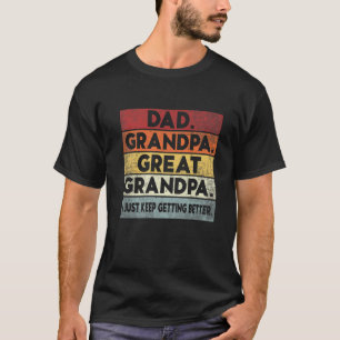 Manar Pappa morfar Underbar morfar jag bara Behåll T Shirt