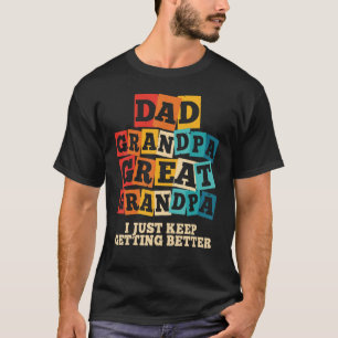 Manar Pappa morfar Underbar morfar jag bara Behåll T Shirt