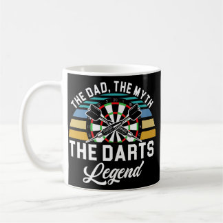 Manar Pappa Myth Darts Legend Far Dart Player Kaffemugg