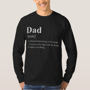 Manar Pappa (noun) den självförkunnade kung Far  T Shirt