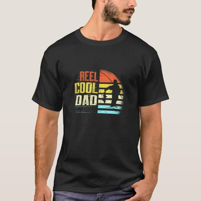 Manar, Pappa och fiske T Shirt (Framsida)