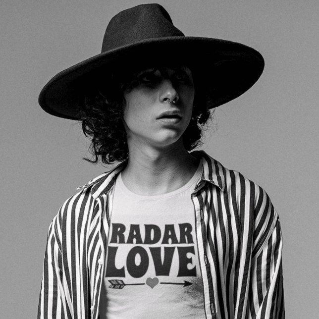 MANAR PAPPA RADAR KÄRLEK VINTAGE 1970S T-Shirts (Skapare uppladdad)