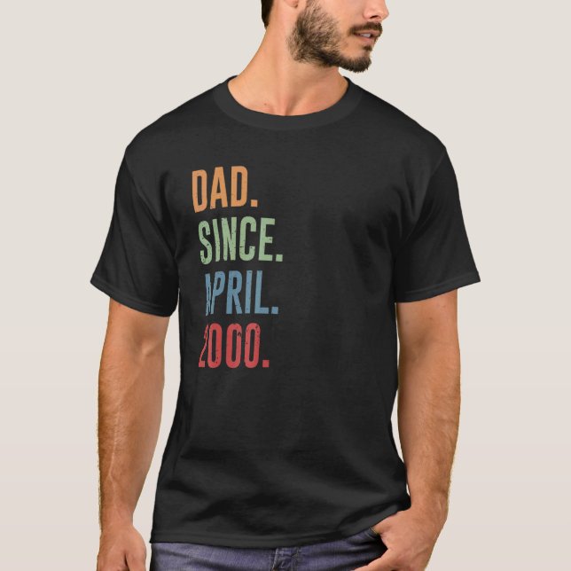 Manar Pappa sedan april 2000 T Shirt (Framsida)