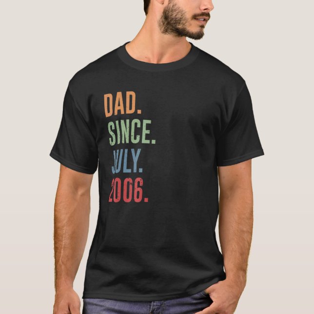 Manar Pappa sedan juli 2006 T Shirt (Framsida)