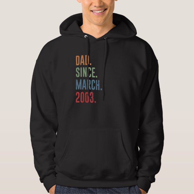 Manar Pappa sedan mars 2003 Hoodie (Framsida)