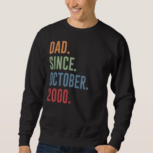 Manar Pappa sedan oktober 2000 Lång Ärmad Tröja (Framsida)