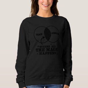 Manar Pappa skämtar där bilden "All Magic" visas T Shirt