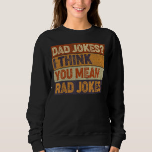 Manar Pappa skämtar i Tänka Du Elak Rad Jokes Far' T Shirt