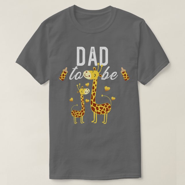 Manar Pappa som ska få babyskor i T Shirt (Design framsida)