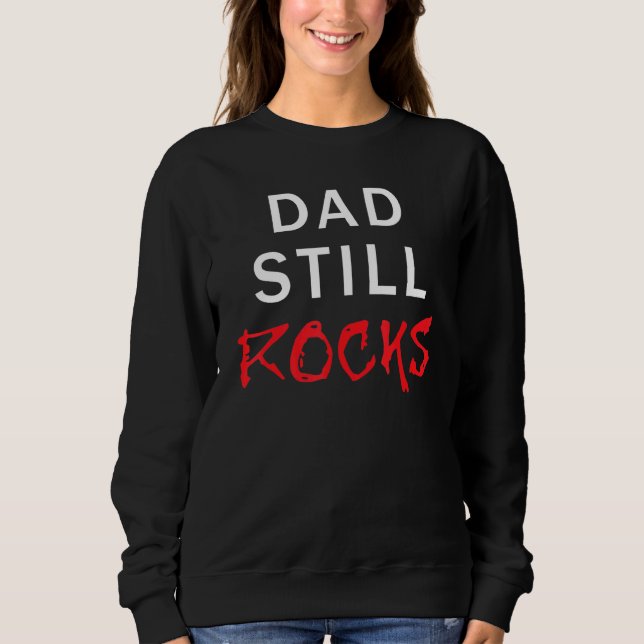 Manar Pappa stillare Sten Fars dag Helgdag Rocker T Shirt (Framsida)