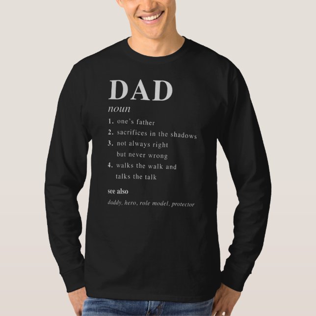 Manar Pappa T Shirt (Framsida)