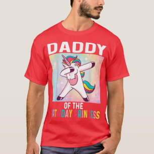 Manar pappa till Birthday Girl Unicorn Birthday T Shirt