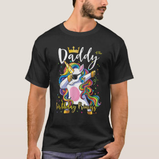 Manar pappa till Birthday Princess Shirt Unicorn T
