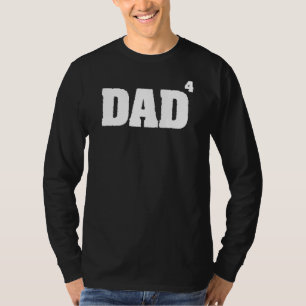 Manar Pappa till fjärde Fars dag vid Pappa Da T Shirt