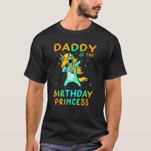 Manar pappa till födelsedag Princess Girl Far T Shirt