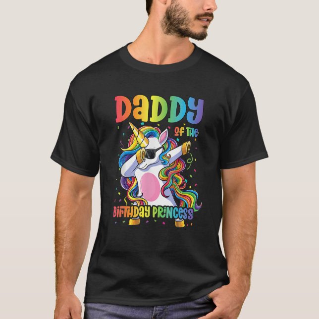 Manar pappa till födelsedagspaktusen Dabbing Unico T Shirt (Framsida)