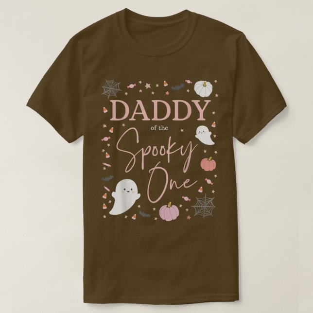 Manar pappa till "Spooky One Girl First Birthday P T Shirt (Design framsida)