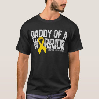 Manar pappa till Warrior Childnature Cancer Pappa T Shirt