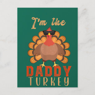 Manar pappa Turkey Matching Family Group Cute Papp Vykort