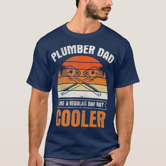Manar Pappa, vanlig kolkylare (pipefitter) T Shirt (Framsida)