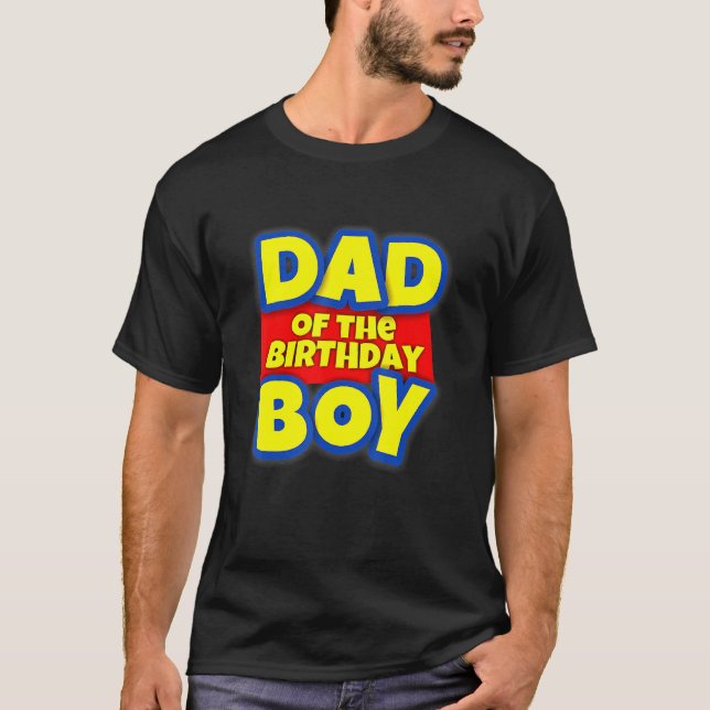 Manar Pappa vid Leksak födelsedag T Shirt (Framsida)