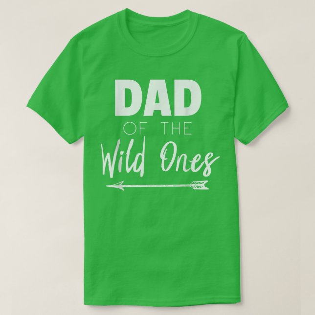Manar Pappa vid Vilden Ones Far Par s  T Shirt (Design framsida)