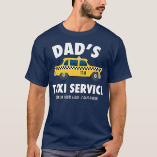 Manar Pappor Taxi Service Driving Fars dag Gift T Shirt