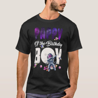 Manar Pappy of the Birthday Astronaut Boy Space T Shirt