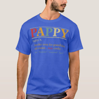 Manar Pappy s Grandpa Fars dag Funny Pappy Defi T Shirt