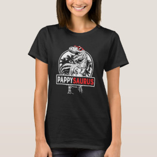 Manar Pappysaurus Rex Dinosaur Pappy Saurus Far' T Shirt